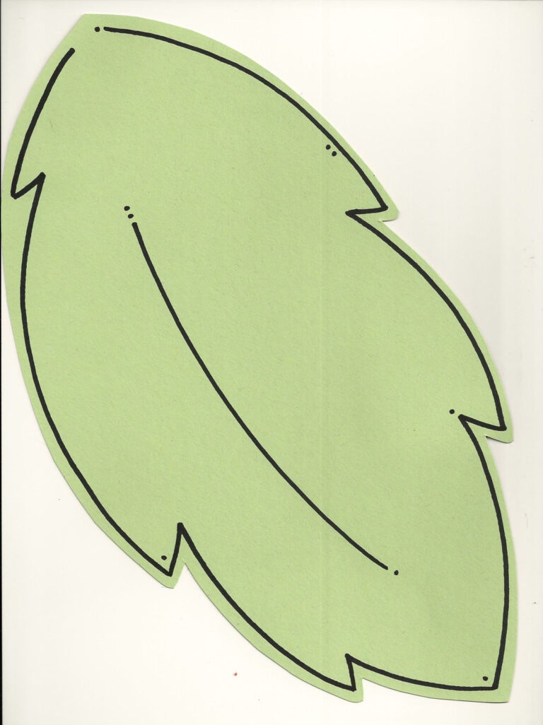 Printable Leaf Template Family Tree Project Family Tree Printable ...