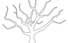 Printable Tree Without Leaves Coloring Page Leaf Coloring Page Tree