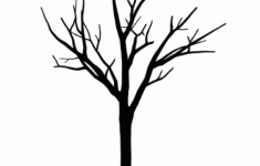 Schablone Baum Vorlage Zum Ausdrucken Gespenster Mobile Kindersache