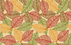Seamless Fall Leaves Print By DonCabanza On DeviantArt Fall Leaves
