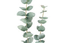 Set Of 2 Eucalyptus Watercolor Painting Prints Green Leaf Art Etsy