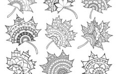 Sun Catcher Mandala Autumn Leaves Hattifant