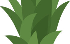 Sweet And Delicious Pineapple Leaves Royalty Free Vector