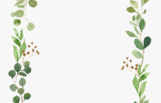 Transparent Leaf Border Transparent Background Foliage Border HD Png