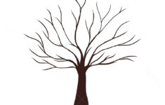 Tree Without Leaves Coloring Pages My Blog