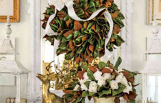 33 Magnolia Decorating Ideas For Christmas Cheer for Christmas Decorations With Magnolia Leaves