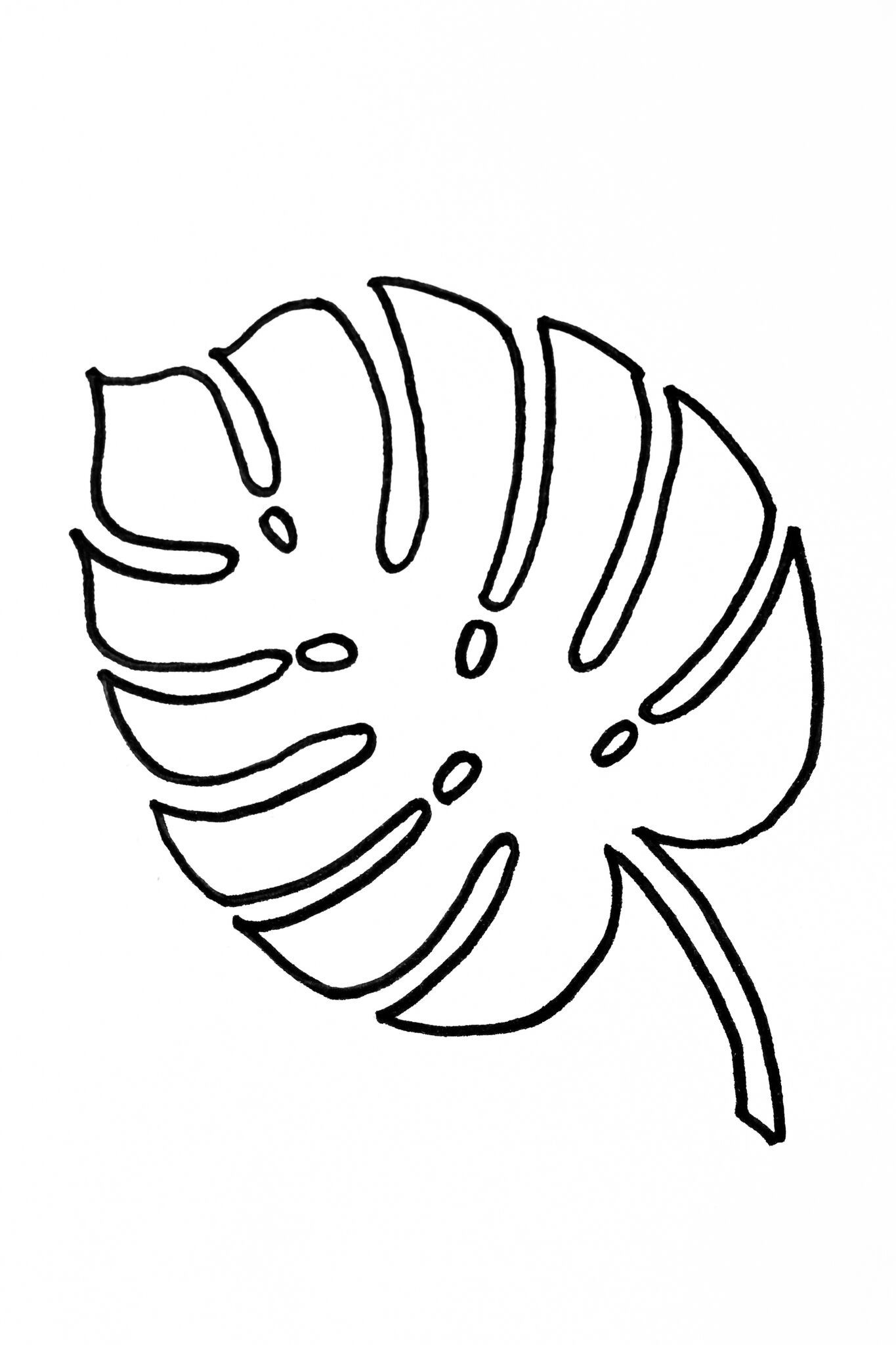 10 Jungle Leaves Ideas | Leaves, Leaf Template, Leaf Drawing throughout Hawaiian Leaf Template Printable