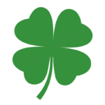 12 Cute Four Leaf Clover Printable Templates (Free!)   Cassie Inside 4 Leaf Clover Template Printable