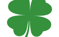 12 Cute Four Leaf Clover Printable Templates (Free!) - Cassie inside 4 Leaf Clover Template Printable