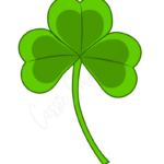 12 Unique Shamrock Templates (Free Printable)   Cassie Smallwood With Regard To Free Printable 3 Leaf Clover Template