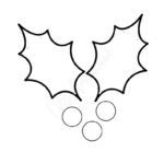 14 Holly Leaf Templates   Cassie Smallwood In Free Printable Holly Leaf Template