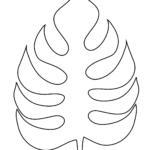 37 Printable Leaf Templates, Outlines & Shapes (Free)   World Of Inside Large Leaf Template Free Printable