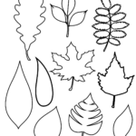 37 Printable Leaf Templates, Outlines & Shapes (Free)   World Of Pertaining To Free Printable Leaf Template