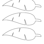 37 Printable Leaf Templates, Outlines & Shapes (Free)   World Of Regarding Banana Leaf Template Printable