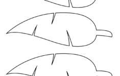 37 Printable Leaf Templates, Outlines &amp; Shapes (Free) - World Of regarding Banana Leaf Template Printable