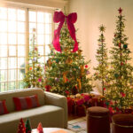 40 Christmas Tree Ribbon Ideas That Are Ingeniously Easy Throughout Christmas Trees With No Leaves