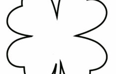 7 Four-Leaf Clover Activities With One Free Printable throughout Four Leaf Clover Printable Template