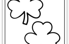 96 Shamrock Template Printables (Free Pdf Downloads) - Simply Love regarding Three Leaf Clover Printable Template
