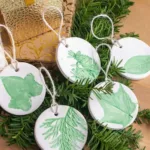 Diy Clay Leaf Ornaments   Beautiful Christmas Craft With Christmas Ornaments Leaves