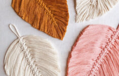 Diy Macrame Feathers – Honestly Wtf throughout Leaf Printable Macrame Feather Template