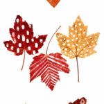 Diy Printable Autumn Leaves Inside Printable Fall Leaves Decorations