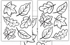 Fall Leaf Coloring Pages, Leaf Printables, Autumn Leaf Coloring inside Printable Fall Leaves To Color