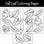Fall Leaf Coloring Pages, Leaf Printables, Autumn Leaf Coloring Within Printable Fall Leaves To Color