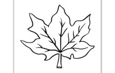 Fall Leaves Coloring Pages + Free Printable Leaf Templates ⋆ Love for Printable Fall Leaves to Color