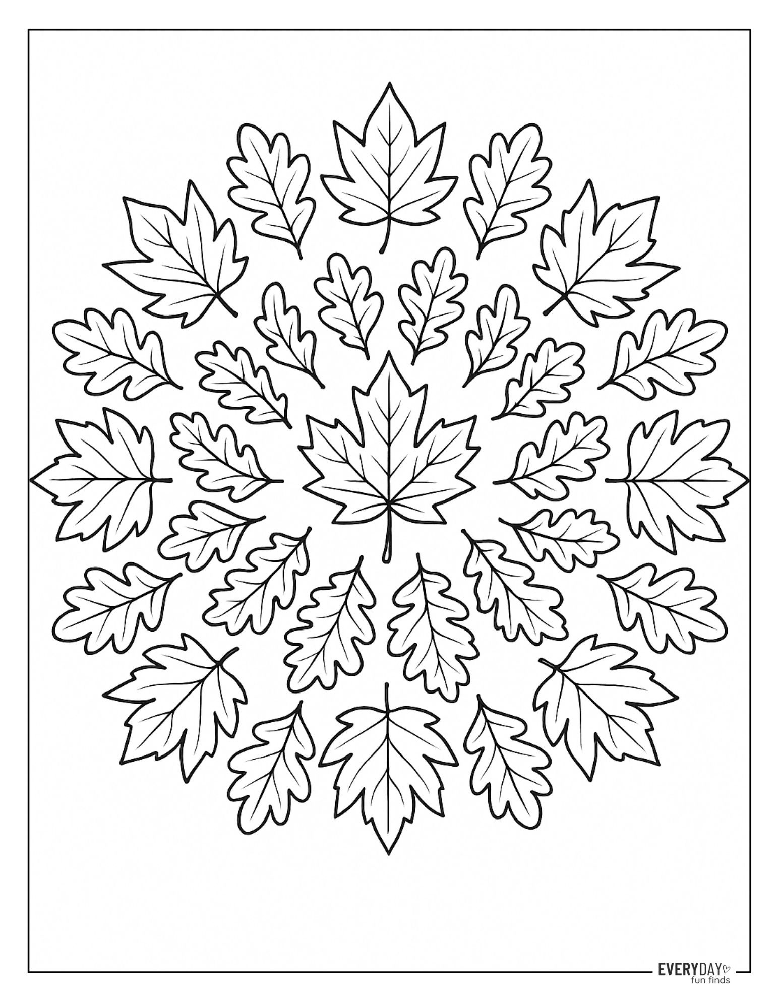 Fall Leaves Coloring Pages - Free Printables regarding Fall Leaves Coloring Pages For Kids Printable