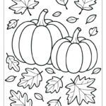 Fall Leaves Coloring Pages   Free Printables Regarding Printable Pictures Of Fall Leaves