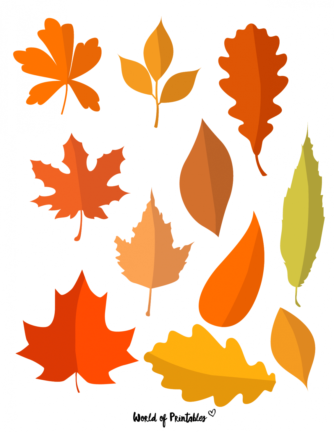 Fall Leaves Pattern Printable - Printable Party Favors with Printable Pictures Of Fall Leaves