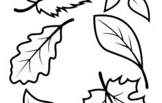 Fall Leaves Templates - 10 Free Pdf Printables | Printablee in Printable Fall Leaves Template