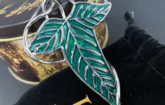 Fellowship Leaf - Etsy Canada for Lotr Leaf Cloak Brooch Printable Template