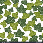 Floral Pattern Stylized Ivy Leaves On Stock Vector (Royalty Free Regarding Printable Ivy Leaf Template
