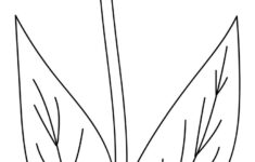 Flower Stems - 12 Free Pdf Printables | Printablee regarding Printable Flower Stem And Leaf Template