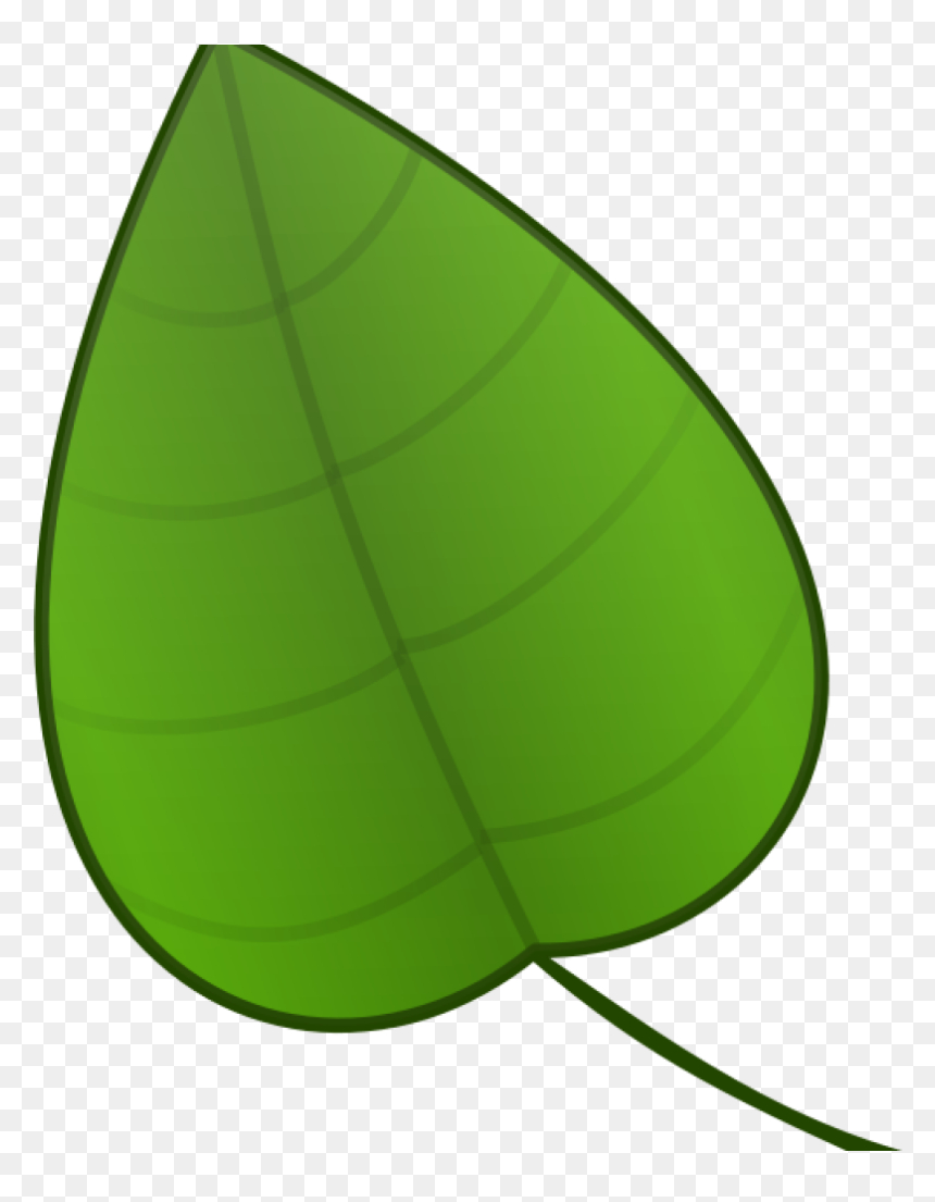 Free Clip Art Green Leaf - Green Leaf Template Printable, Hd Png throughout Printable Green Leaf Template