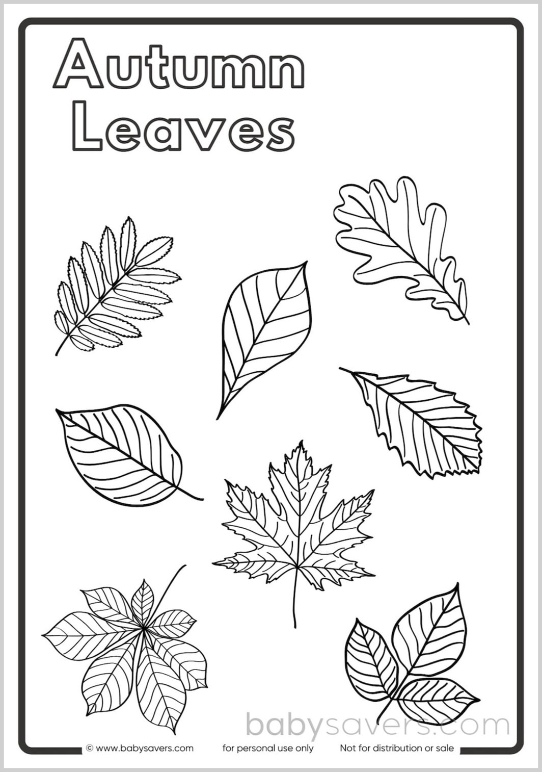 Free Fall Coloring Pages - Download 13 Fun Printables (Pdf) regarding Free Printable Fall Leaves Coloring Pages