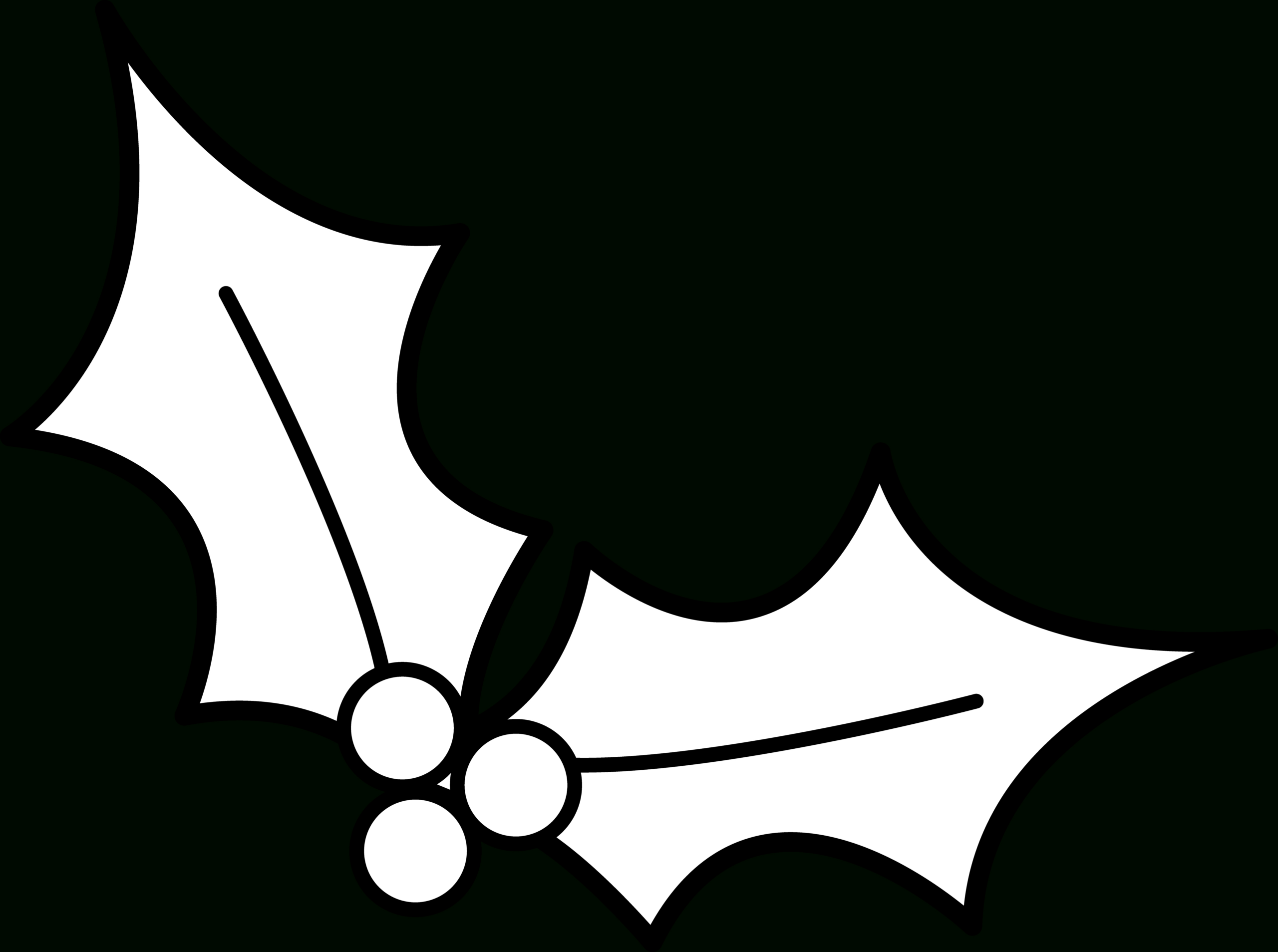 Free Holly Leaf, Download Free Holly Leaf Png Images, Free in Holly Leaf Printable Template