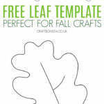 Free Leaf Template: Printable Pdf   Crafts On Sea With Regard To Free Leaf Template Printable