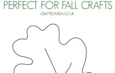Free Leaf Template: Printable Pdf - Crafts On Sea with regard to Oak Leaf Template Printable