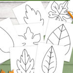 Free Leaf Templates & Outlines: Tons Of Printables!! In Big Leaf Template Printable