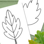 Free Leaf Templates & Outlines: Tons Of Printables!! In Oak Leaf Template Printable