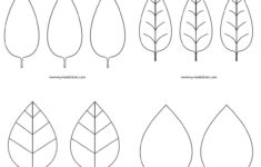 Free Leaf Templates &amp; Outlines: Tons Of Printables!! throughout Free Printable Macrame Leaf Template