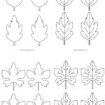 Free Leaf Templates & Outlines: Tons Of Printables!! Within Small Leaf Template Printable