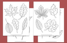 Free Printable Fall Leaves Coloring Pages | Mrs. Merry throughout Free Printable Fall Leaves Coloring Pages