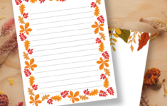 Free Printable Fall Page Borders — Gathering Beauty with regard to Free Printable Fall Leaves Borders