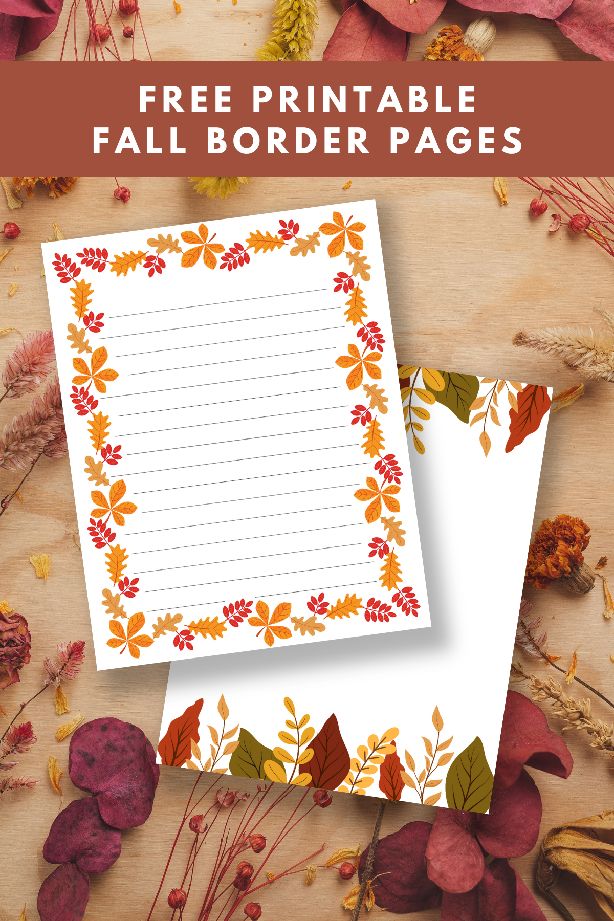 Free Printable Fall Page Borders — Gathering Beauty with regard to Free Printable Fall Leaves Borders