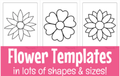 Free Printable Flower Templates For Crafts pertaining to Free Printable Flower Leaf Template