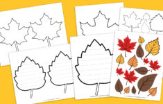 Free Printable Leaf Template Bundle For Fall inside Free Leaf Printable Templates