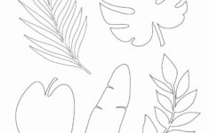 Free Printable Leaf Template inside Monstera Leaf Template Printable